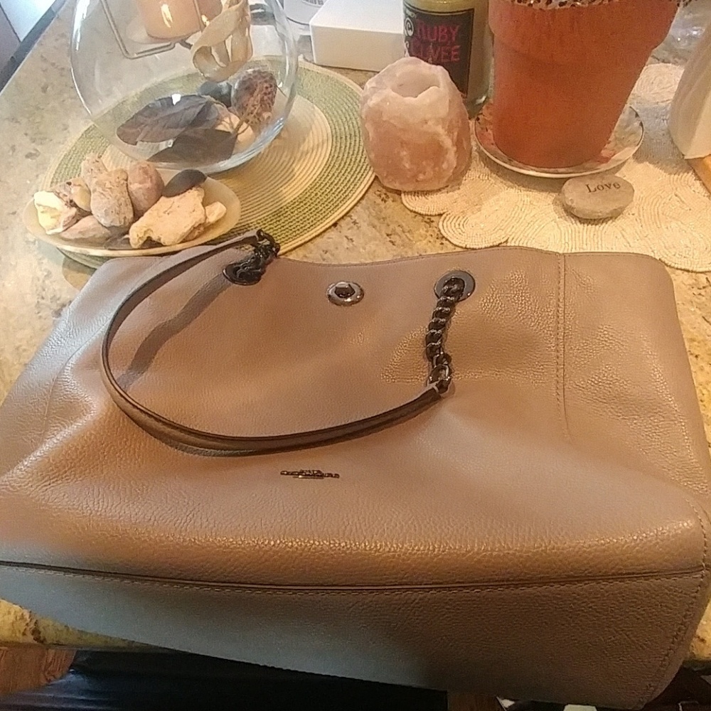 Coach leather Sachel